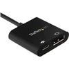 StarTech USB-C – ekrano prievado adapteris, juodas