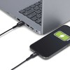 „StarTech“ 2M USB-A į USB-C kabelis Juodas/Laidas USB 2.0 duomenų perdavimas