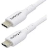 „StarTech Baltas“ USB-C įkrovimo laidas, 2 m, 60 W, maitinimo šaltinis, M/M, Type-C