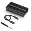 StarTech NVMe korpusas su USB-C kabeliu ir įrankiu