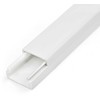 STARTECH.COM 1 m lipnus kabelių kanalas 19x11 mm PVC - grindjuostės/sienos kabelių kanalas - iki 12 kabelių - UL sertifikuotas