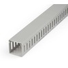 STARTECH.COM 2 m laidų kanalas - 50x50 mm - kabelių kanalas su 8 mm plyšiais - PVC tinklo kabelio dangtelis - iki 80 kabelių