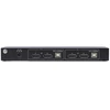 StarTech StarTech.com 2 prievadų dviejų monitorių DisplayPort KVM jungiklis su „Dual View Video Matrix“, 4K 60 Hz, 4x USB šakotuvo prievadai, perjungimas sparčiuoju klavišu, DP 1.2 Matrix KVM, TAA suderinamas, 3840 x 2160 pikselių, 4K Ultra HD, 36 W, Juodas