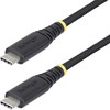 Kabelis USB StarTech USB-C - USB-C 2 m Juodas (S2CEPR2M-USB-CABLE)