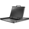 StarTech.com Rack KVM konsolė HD 1080p - JAV klaviatūra (QWERTY), vieno prievado VGA KVM su 17 colių LCD monitoriumi - 1U LCD KVM konsolės stalčius su kabeliais - USB palaikymas - 50 000 MTBF (RKCONS17HD) - KVM konsolė su KVM jungikliu - 1 prievadas - USB - 43,9 cm (