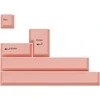 Klaviatūra GMK Additional Kit, ABS keycaps, double-shot, extension set for ISO & ANSI – pastel pink