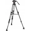 Trikojis stovas - Manfrotto 645 Alu Fast Twin 504X skysčio galva aliuminio