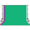 Puluz fotostudijos fono palaikymas 2x3m + fonai 3 vnt, PKT5205