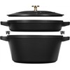 Staub La Cocotte apvalus ketaus troškinimo indas
