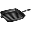 STAUB kvadratinė ketaus keptuvė, 30 cm, juoda