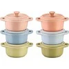 Staub ST2 Set 6x Mini Cocotte round 10 cm, multicolor