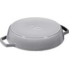 Staub Ketaus keptuvė su dviem rankenėlėmis - 26 cm, grafito