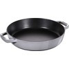 Staub Ketaus keptuvė su dviem rankenėlėmis - 26 cm, grafito