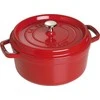 Staub La Cocotte 20cm apvalus, vyšnia, ketaus