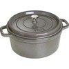 Apvalus ketus puodas Zwilling STAUB 6,7 L, 28 cm, pilkos spalvos