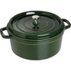 Basil STAUB Puodas STAUB żeliwny apvalus 6.7 ltr žalia universalus