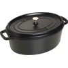 STAUB Puodas STAUB ovali 8 ltr juoda