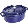Staub Oval Cocotte, 31cm ketaus, tamsiai mėlyna