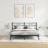 Šalia lovos spintelė 2 pcs Balta 39 x 34,5 x 50 cm