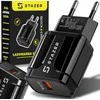 TINKLINIS ĮKROVIKLIS USB 5V/3A/USB-QUICK3.0/B STAZER