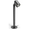 Steinel LED lempos 7W Spot WAY Nightautomatic antracitas