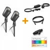 Steinel Rinkinys 2x oprawa ogrodowa wbijana SPOT GARDEN 24V LED nightmatic 7,84W 363lm 1800-4000K RGBWW IP65 IK03 antracito / aliuminio plus maitinimo šaltinis 35W plus przewód plus trójnik
