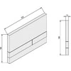 Werit P Potinkinis WC komplektas WERIT + Sapho Paco RIMLESS 174-91100900-00+PZ1012R
