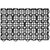 Bradas Žolės-vejos korys SG6, 57.5 x 38 x 4 cm, juodos spalvos