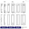 Stelrad Accord VK tipas 20 600 x 1600 mm 1332W (GR-ST-AV-20160)