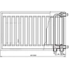 Stelrad Accord VK tipas 20 600 x 1600 mm 1332W (GR-ST-AV-20160)