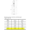 Stelrad Apatiniai radiatoriai NOVELLO 22 su įmontuotu termostatiniu vožtuvu 900x1400 - St- B- 22140