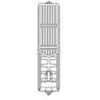 Stelrad Apatiniai radiatoriai NOVELLO 22 su įmontuotu termostatiniu vožtuvu 900x1400 - St- B- 22140