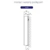 Stelrad Viršūnės plano tipas 22 500x2200mm 2115 W