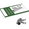 Stickn B.N.T 746700, 32 mm, sidabrinis, 12 vnt.