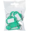 Breloczek Stickn Nøglering PET 10stk Grøn