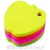 *Lipnūs lapeliai StickN 21277 70x70mm , obuolys, 400 lapelių, neoninių spalvų