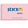Stickn Lipnūs lapeliai Stick´N 21154, 76x127mm, 100 lapelių, rožinės spalvos