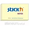 BNT Lipnūs lapeliai Stick´N 21009, 76x127mm, 100 lapelių, geltonos spalvos