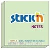 Stickn Lipnūs lapeliai Stick´N 21150, 76x76mm, 100 lapelių, šviesiai žalios spalvos