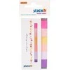 Popieriniai žymekliai StickN, 21595, Pavasaris, 6 spalvos po 30 lapelių, 45x15mm