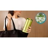 Puodelio blenderis Cecotec Power Titanium Shake2Go Olive Steel, asmeninis blenderis