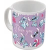 STOR Disney Stitch - spalvą keičiantis keraminis puodelis dovanų dėžutėje iš Stitch & Angel kolekcijos, 325 ml