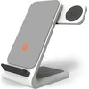 STM ChargeTree Swing 3-in-1 įkrovimo stotelė for Phone, AirPods, Apple Watch - baltos spalvos
