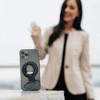 Dėklas STM MagLoop - Apple iPhone piršto kilpa ir butelių atidarytuvas - pilkas