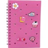 Stnux STNUX Bloknotas su wpinkami rožinis STN9100 99100