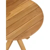 Šoninis stalas Ruda 55 x 55 x 51 cm Kieto teka medžio