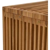 Sodo šoninis stalas Ruda 45 x 45,5 x 45,5 cm Kieto teka medžio