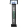 Stojak Compulocks Surface Pro 8-11 Apex Enclosure Brandable Floor Stand - Ustawienie - do tabletu - możliwość brandingu - zablokowany - ramka metalo sp. - juoda - wielkość ekranu: 33 cm (13'') - ustawienie na podłodze - do Microsoft Surface Pro 8, Pro 9