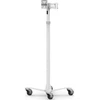 Laikiklis Maclocks Compulocks Rise Freedom Extended - VESA Articulating Arm Rolling Cart - Baltas