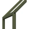 Malkų lentyna Olive Žalias 60x25x60 cm Šaltai valcuotas plienas